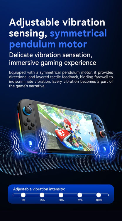 JOY-06 Wireless Game Controller For Switch 2 Magnetic Bluetooth Gamepad with 9-Axis Gyroscope RGB Light Wake-up For NS2 Joycons