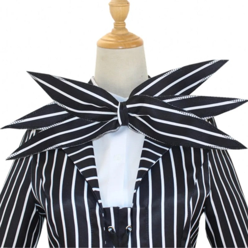 Role playing Christmas Eve horror Jack Cos dress skeleton Jack men and women full set of Christmas and Halloween costumes new