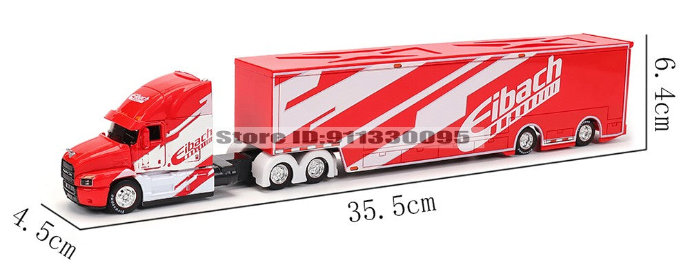 Maisto 1:64 MACK Anthem LoneStar UP Transporte Fabricação de Fundição Reboque Modelo Simulação Modelo Coleção de Carro de Liga