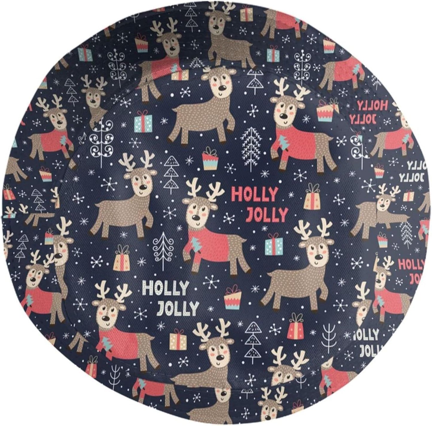 Funny Christmas Bucket Hat New Year Fisherman Hat for Women Men Packable Outdoor Travel Beach Sun Cap