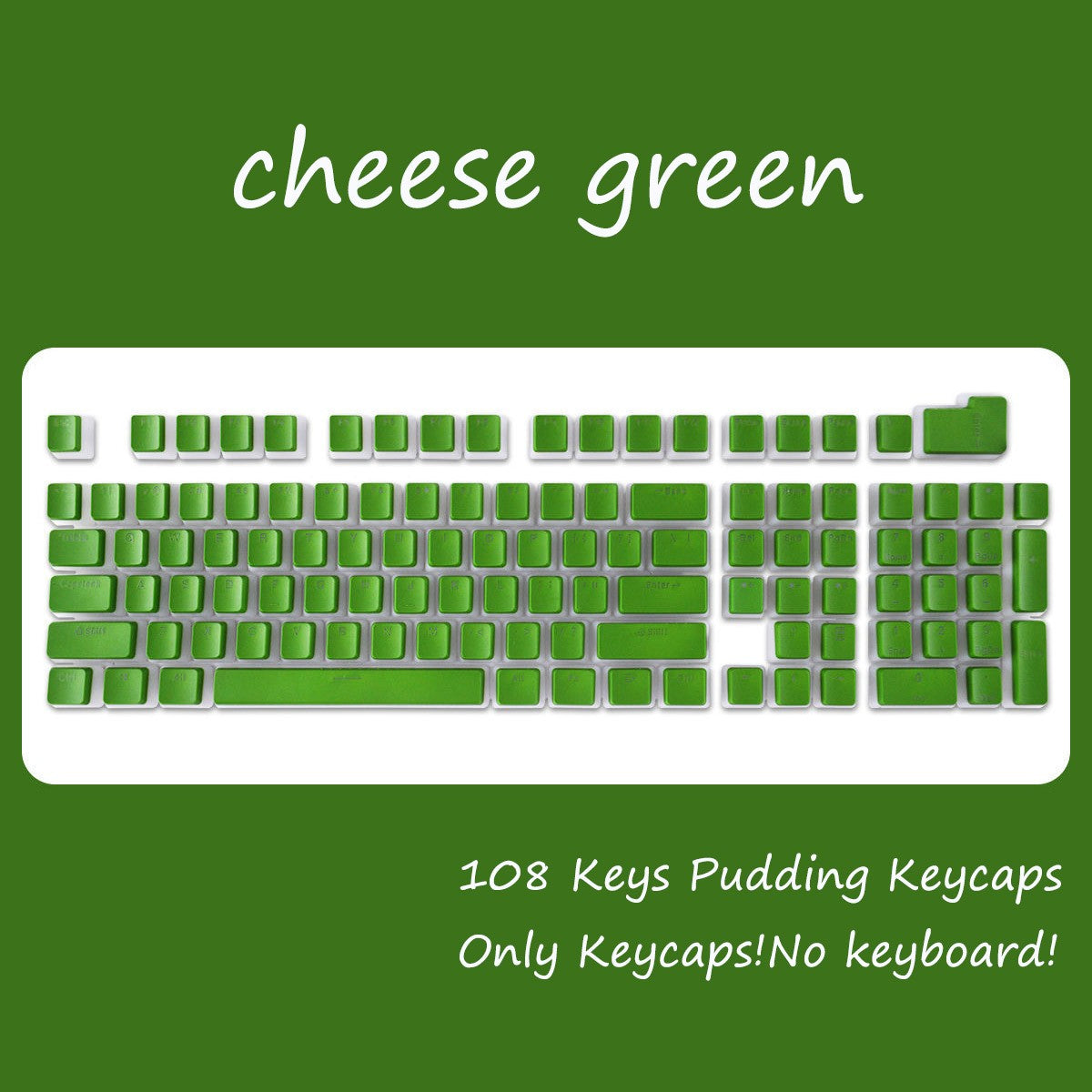 OEM Profile PBT Keycaps 108 Keys Pudding Keycap For Cherry MX Switch Mechanical Keyboard RGB Gamer backlit Key Caps Custom DIY
