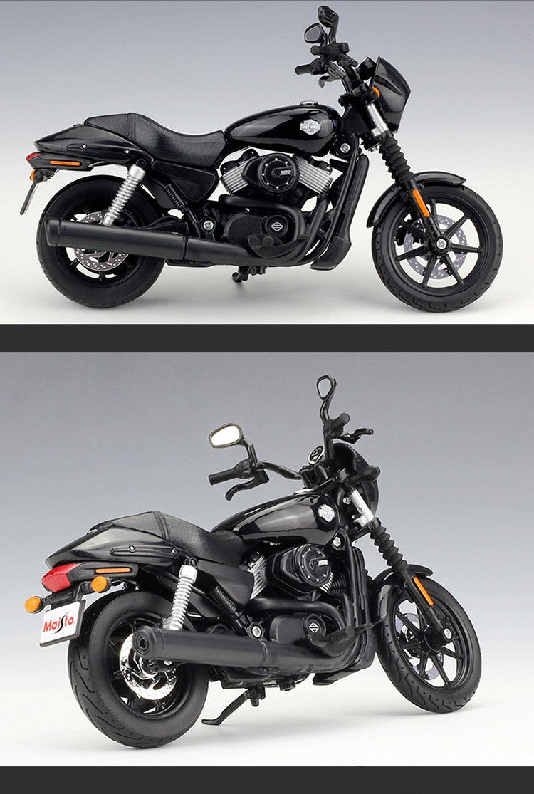 Maisto 1:12 Harley 2015 Street 750 Liga Moto Modelo Diecast Metal Brinquedo Corrida Moto Modelo Simulação Coleção Presente Infantil