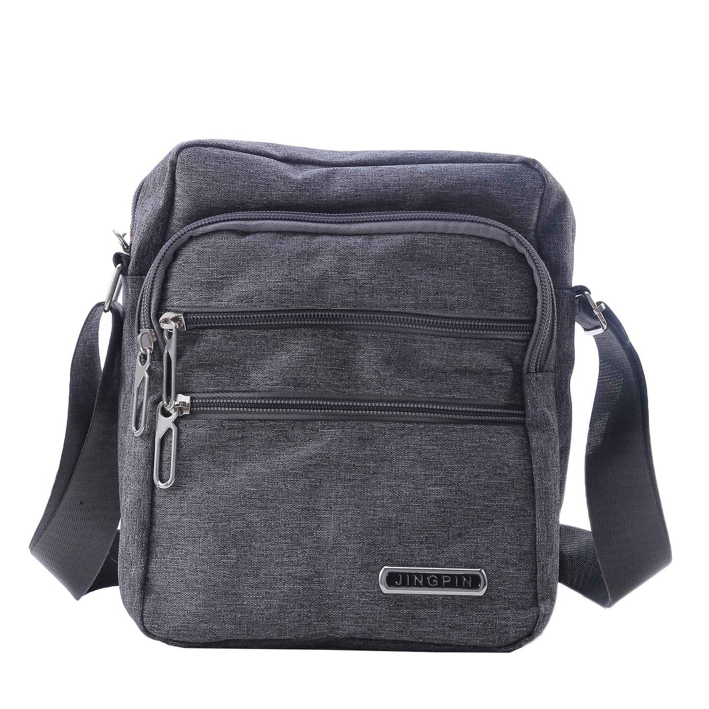 Men's Shoulder Bag Business Leisure Large Capacity Portable Handbag Zipper Multi Layer Waterproof Summer Male's Crossbody Bags