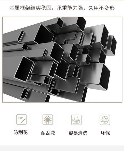Bedroom Minimalist Bed Frame King Size Metal Hotel Double Bed Frame Modern Lounge Cama Matrimonio Multifuncional Furniture