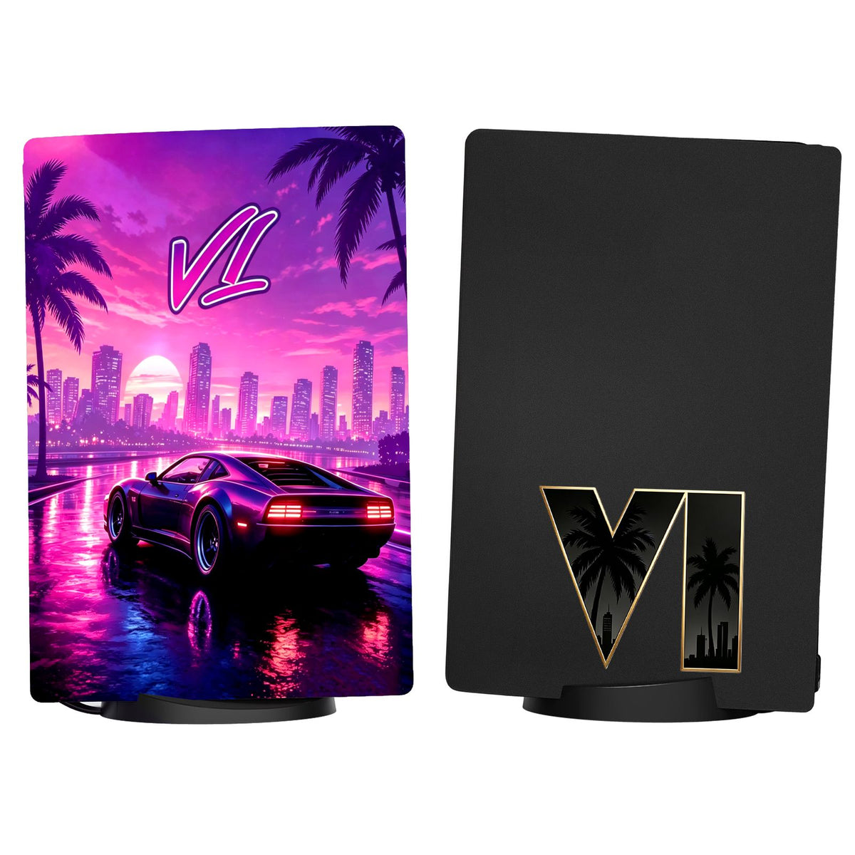 Digital Edition Faceplate for PS5 Custom for Playstation Side Shell Premium Protective Plates Console Cover for PlayStation 5
