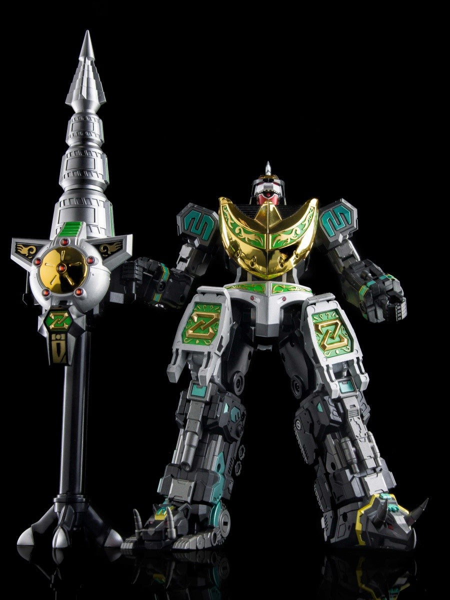 Pré-Venda Power Rangers Lucky Cat Micro Cosmos Mc-05 & Mc-03 Dragon King Caesar Action Figure Colecionável Modelo Montável