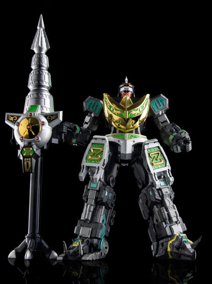 Pré-Venda Power Rangers Lucky Cat Micro Cosmos Mc-05 & Mc-03 Dragon King Caesar Action Figure Colecionável Modelo Montável