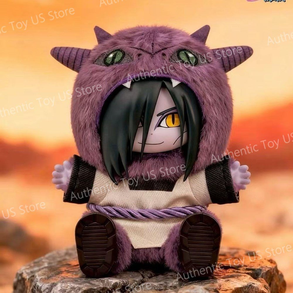 Eaki Naruto V2 Blind Box Shippuden Festa das Feras Pijama Naruto Anime Kawaii Boneco Figura Itachi Uzumaki Presentes Fofos