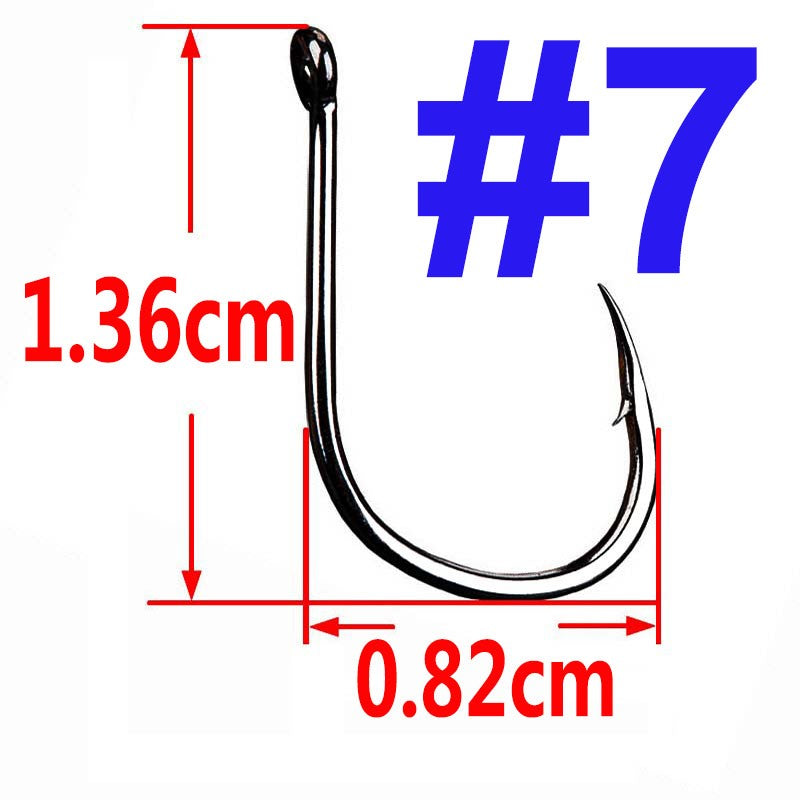 100/50/25 pçs Iseama Anzol de Pesca de Carpa Offset Círculo Único Anzol de Pesca de Mosca Anzol Jig Barba Mar Peixe Acessórios de Pesca