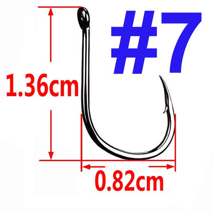 100/50/25 pçs Iseama Anzol de Pesca de Carpa Offset Círculo Único Anzol de Pesca de Mosca Anzol Jig Barba Mar Peixe Acessórios de Pesca