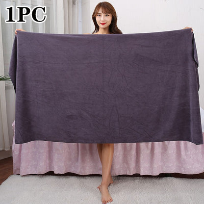 150X200cm Microfiber Bath Towel Large Bath Towel Beach Towels Shower Towel Breathable Quick-Drying Comfort Soft Absorbent