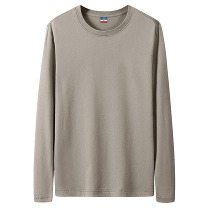 Good Quality 4XL 5XL Plus Size T-Shirts Men Long Sleeves Cotton Tops Male Tees Basic Plain Tshirts Women Tee Shirts Underwears