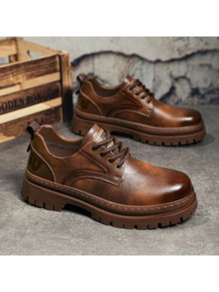 [ENLEN & BENNA] High-quality autumn and winter series men's shoes British fashion low-top men's leather shoes