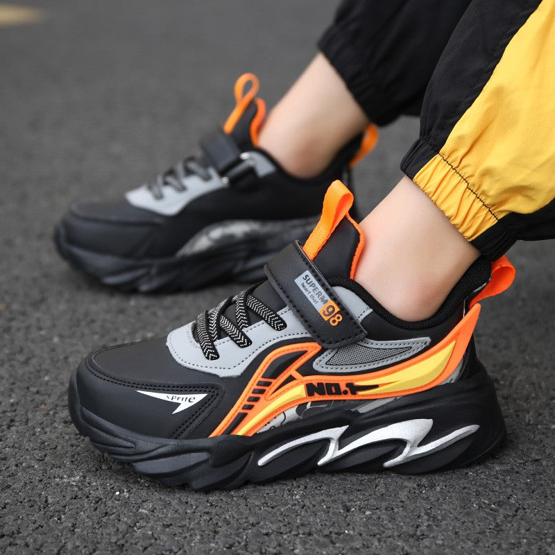 Kids Sneakers Mesh Breathable Non-slip Running Shoes Fashion Lightweight Original Outdoor Sports Tennis Shoes for Children