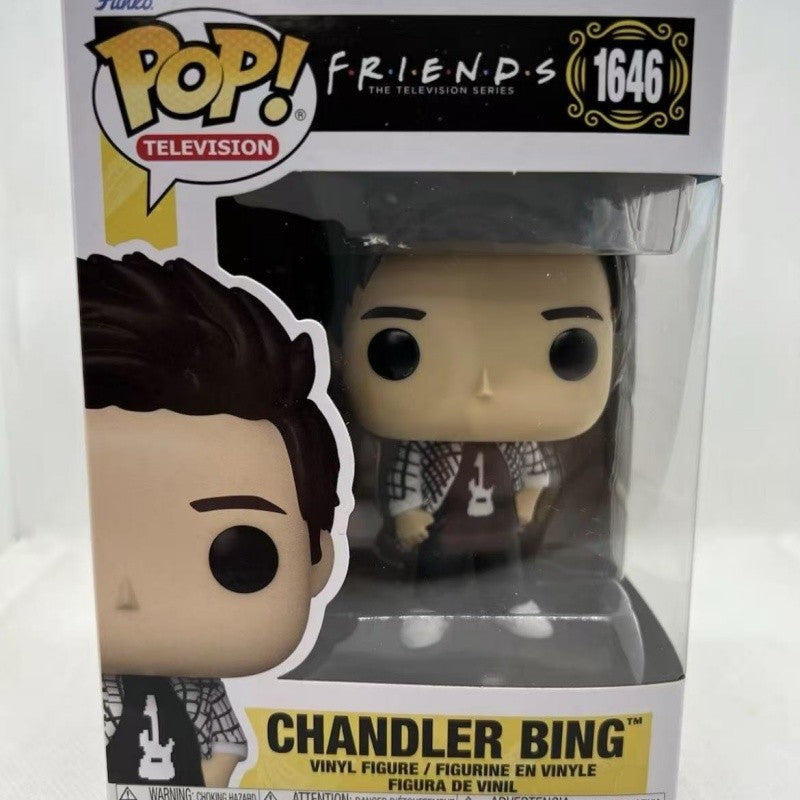 Friends Genuíno Funko Pop Action Doll Modelo Oey Tribbiani Rachel Green Joey Tribbiani Bonecas de Escultura em Vinil Presente para Fãs de TV