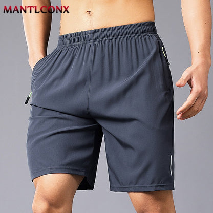 Fashion Casual Board Shorts Men's Shorts Summer Quick Dry Stretch Shorts for Men Jogging Running Short Pants Male Bottom Black