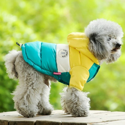 Casaco Acolchoado de Inverno para Cães, Jaqueta de Cachorro Quente e Macia, Roupas Fashion para Filhotes, Casaco Fofo para Gatos, Roupas para Pets, Roupas para Bulldog Francês