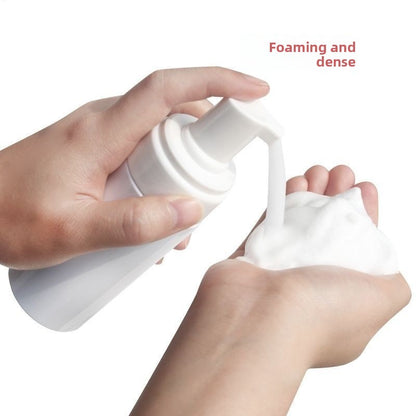 10/30/60PCS portable press mousse foam bottle, white pet plastic bottle cleansing milk bottle bottle wholesale Clean one's teeth