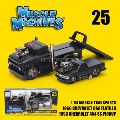 Maisto 1:64 1972 Datsun 240Z BRE JDM Reboque Caminhão Cama Americana clássica Muscle Car Modelo Die-Cast Coleção Presente