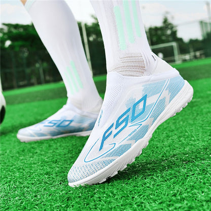 Men Football Boots Professional Society Cleats Original TF/FG Top Quality Indoor Soccer Shoes Booties Comfortable Sneaker Tenis