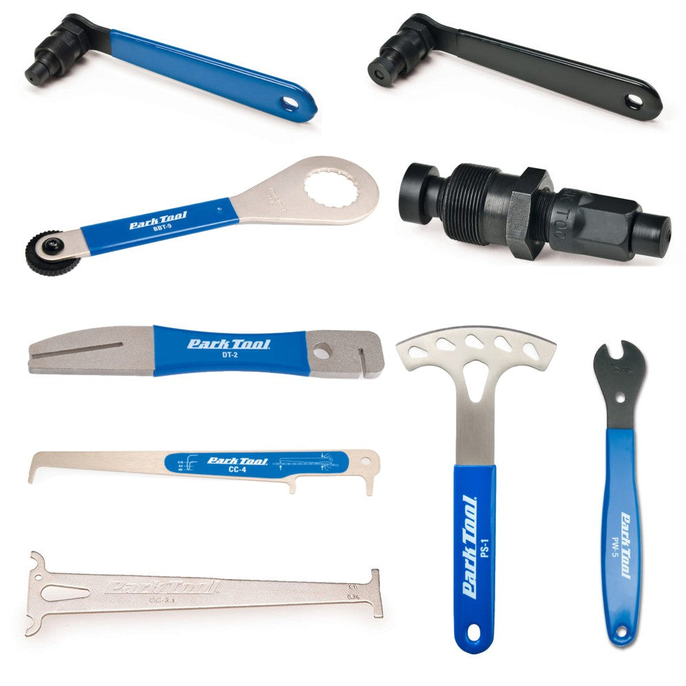 Bicycle disc brake pad correction wrench chain tool pedal wrench crank puller