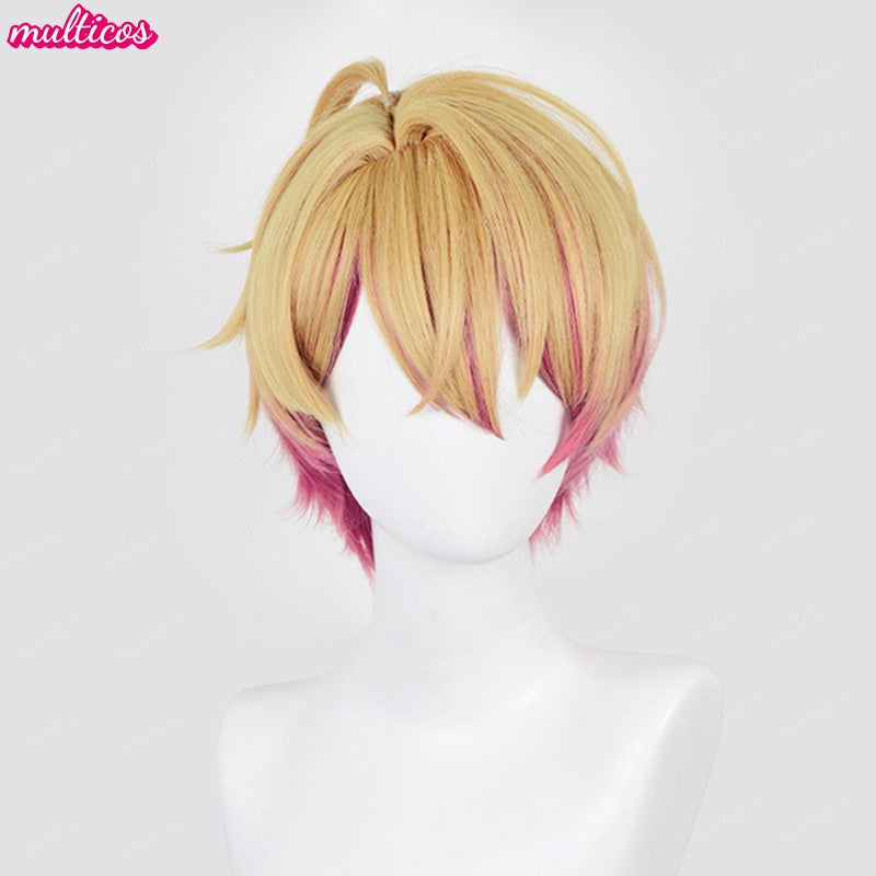 Peruca de Cosplay Oshi no Ko Hoshino Ai Hoshino Ruby Hoshino Akuamarin Arima Kana Peruca de Cosplay Cabelo Resistente ao Calor Perucas de Anime + Touca de Peruca