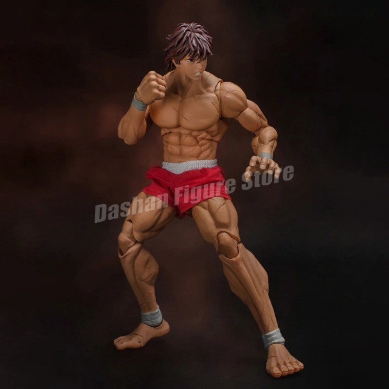 ST Baki Hanma Filho de Ogro Boneco de Ação Hanma Yuujiro Estatueta Ko Luta PVC Coleção Anime Yujiro Figuras Modelo Brinquedos Presentes