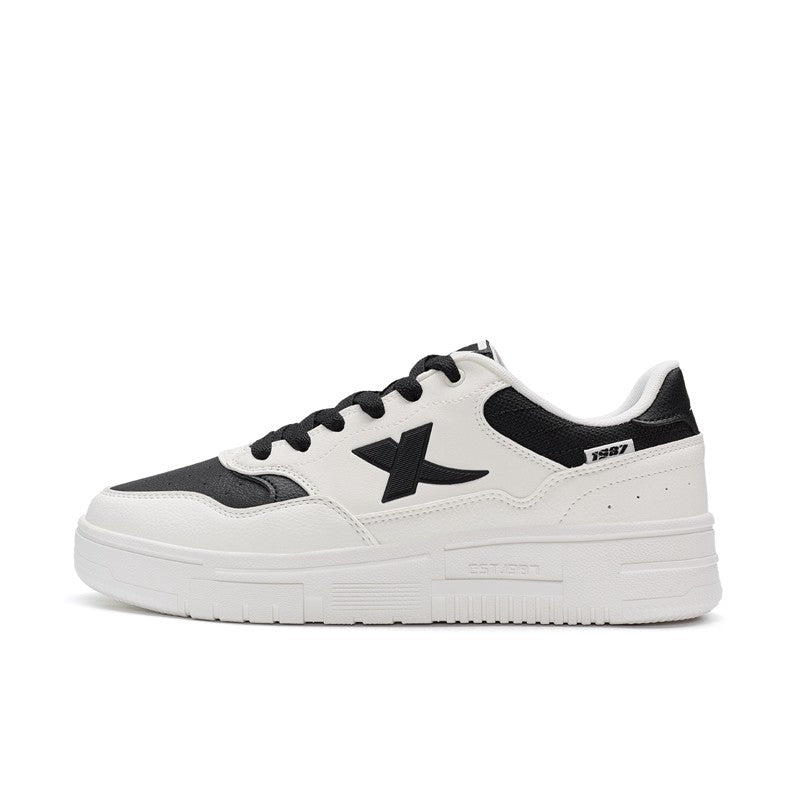 Tênis de Skate Xtep Masculino 2024 Verão Resistente ao Desgaste Sapatos de Skate Estáveis e Macios Tênis de Lazer ao Ar Livre 876319310029