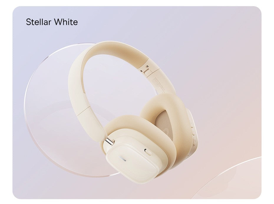 Baseus Bowie H1i Wireless Headphones Bluetooth 5.3 Active Noise Cancellation Headsets Overhead Hi-res Spatial Audio Headphone