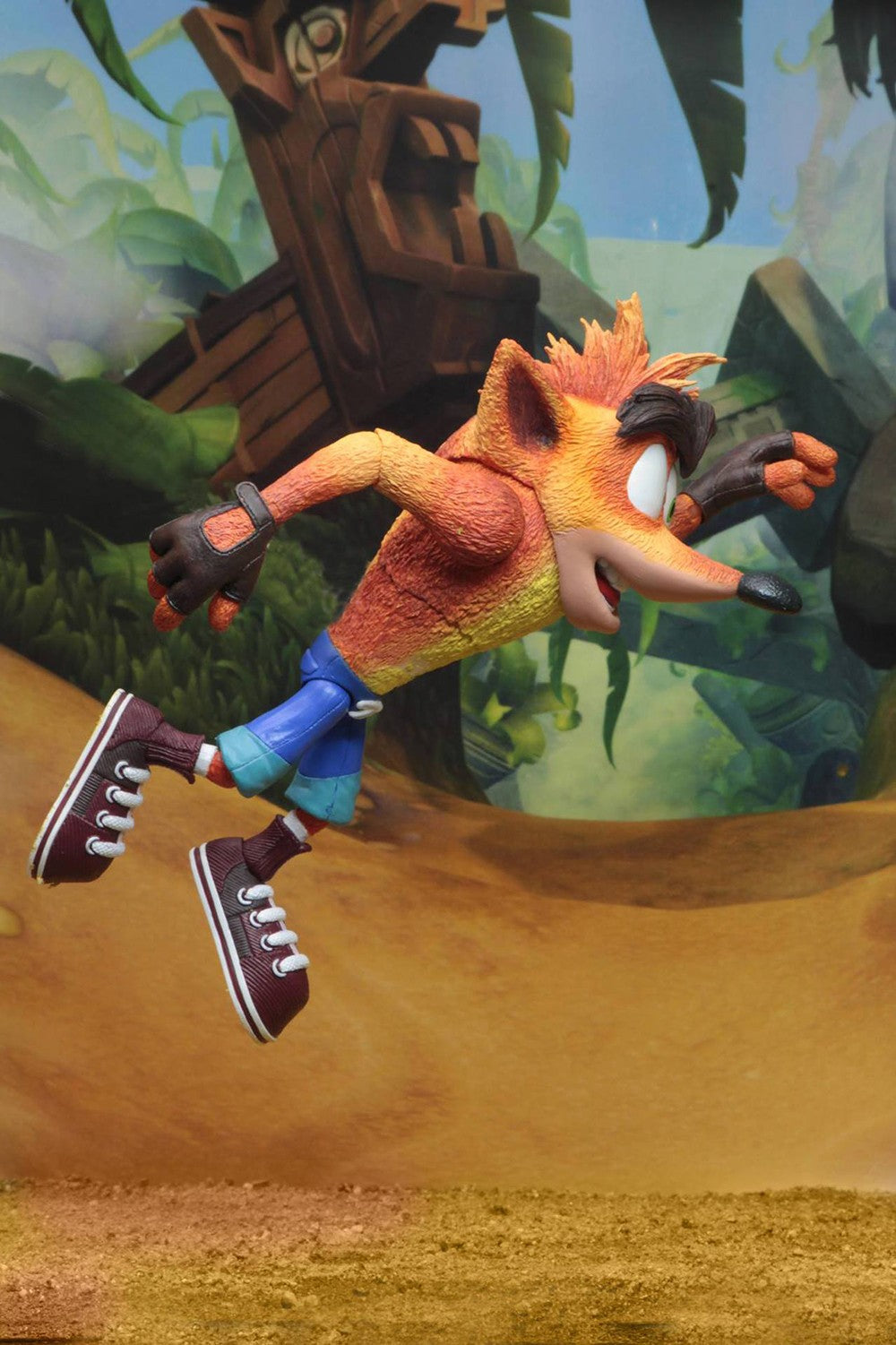 Jogo Crash Figure Crash Bandicoot Sane Trilogy Ação Anime Figura Boneca Decoração Presentes de Halloween
