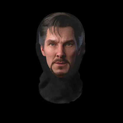 3D Seamless Mask Funny Face Printed Head Scarf Famous Person Ice Silk Sunscreen Head Mask Halloween Cosplay