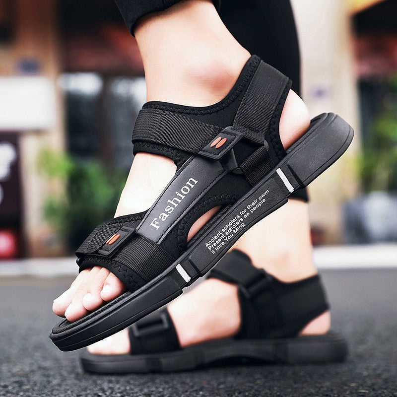 YRZL 2025 Men Sandals Comfortable Lightweight Indoor Outdoor House Shoes Men Anti-Skid Beach Sandals for Men summer footwear