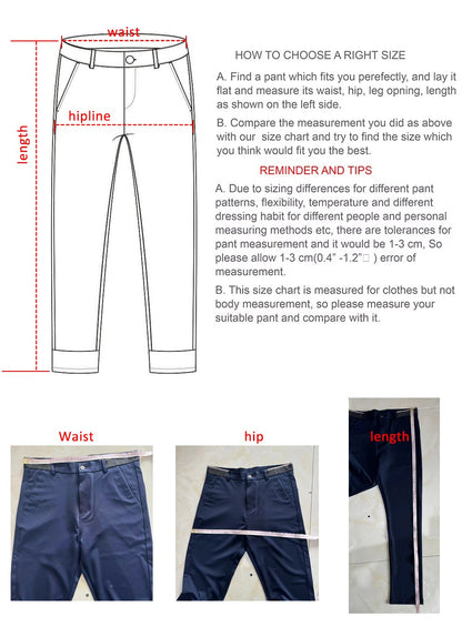 29-40 Summer Thin Casual Pants Business Men's Pants Middle-aged Dad Casual Pants Elastic Breathable Pants
