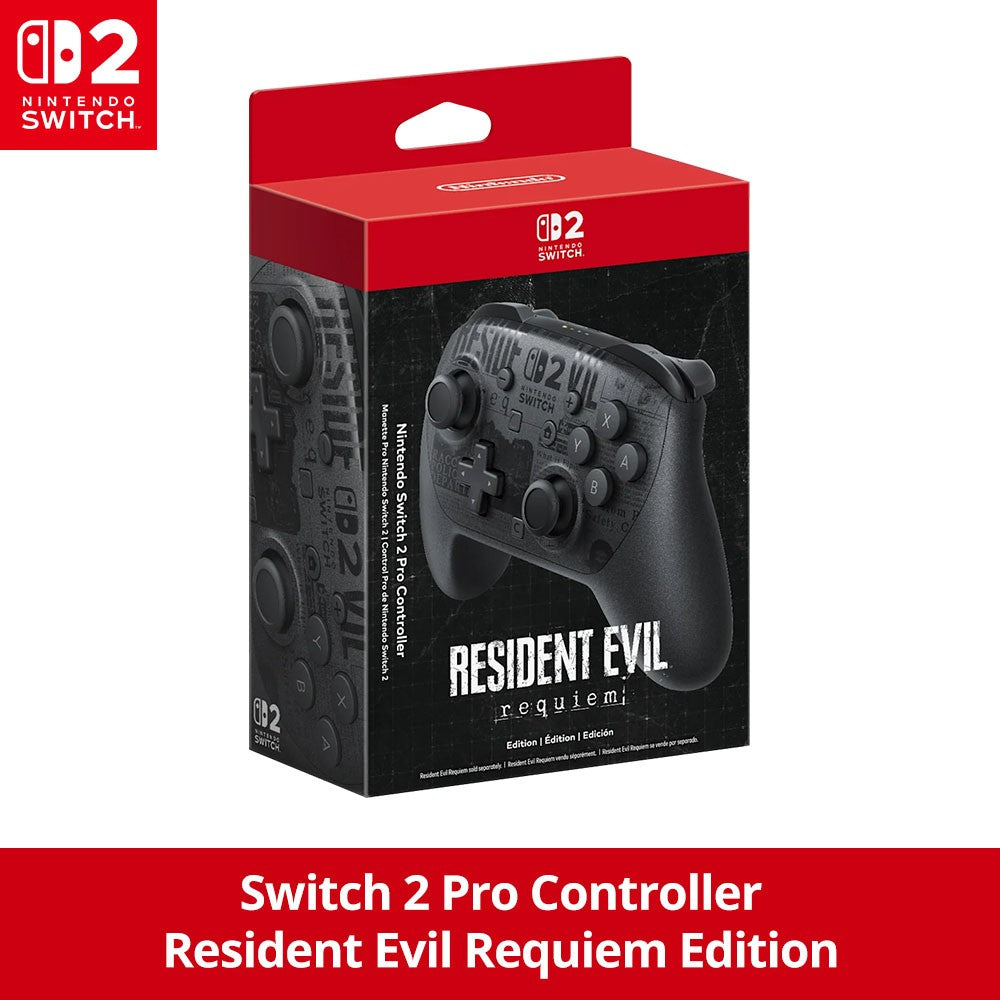 Nintendo Switch 2 Pro Controller- Resident Evil Requiem Edition- Original Sale Game Controller  for Nintendo Switch 2 Pro