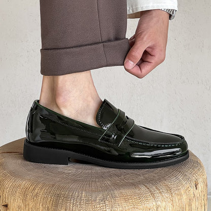 2025New Men Casual Oxford Shoes Genuine Leather Business Tooling Shoes Comfy High Quality Outdoor Antiskid Loafers Walking Shoes