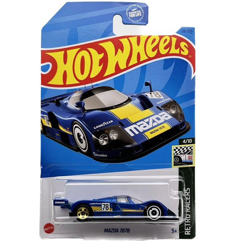Hot Wheels  Premium Car Culture Mazda 787B Series Collectible 1:64 Scale Die-Cast Vehicle Model Cars