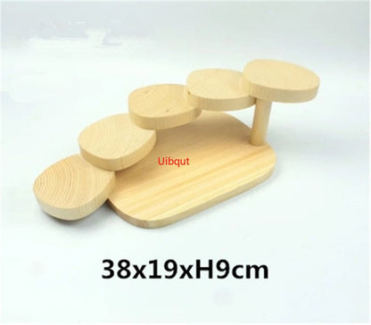 Ponte de Madeira Japonesa Barcos de Sushi Pinheiro Criativo Prato de Sushi Sashimi Bandeja Utensílios de Mesa para Sushi Decoração Ornamento