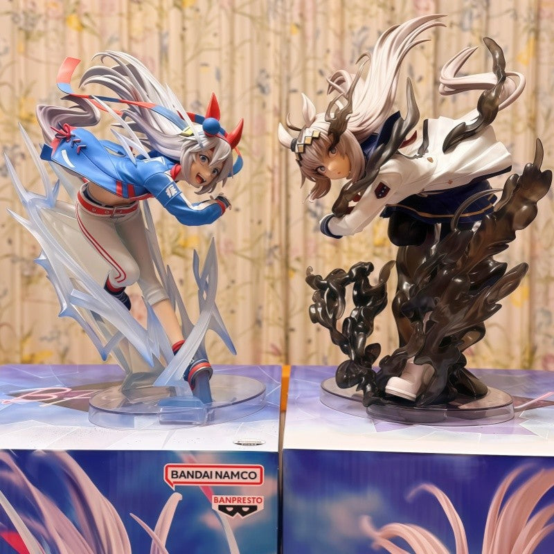 Em estoque Bandai Banpresto Evolve Pretty Derby Tamamo Cross Oguri Cap Modelo colecionável de anime Decoração de mesa Presente de aniversário