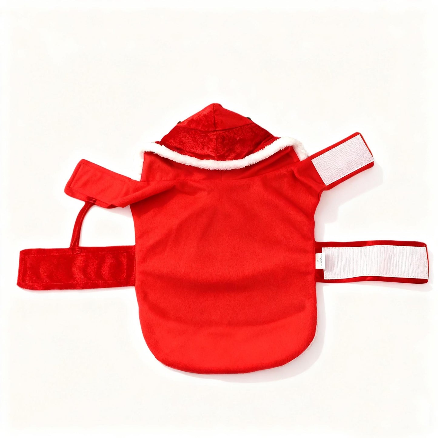 Melhor Presente de Natal Fantasia Divertida de Papai Noel Montando Cão Traje Festivo para Animais de Estimação para Fotografia Estilo Rena Roupa de Papai Noel com S-3XL