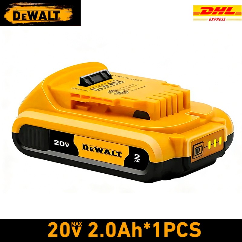Kit de Furadeira/Parafusadeira a Bateria DEWALT DCD805 Brushless com Bateria 20V 6Ah e Carregador, Conjunto de Ferramentas Elétricas de Alta Performance