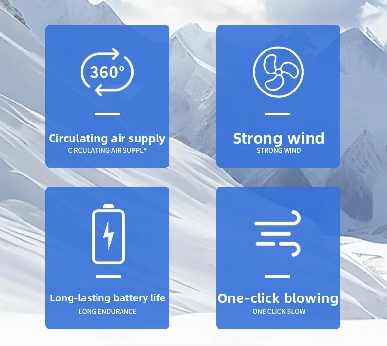 Summer Cooling Jacket Men's Hooded Fan Jacket Heat Resistant Fan Air Conditioner Clothes Breathable Outdoor Fishing Fan Workwear