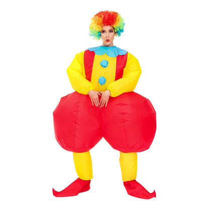 Hot Adult Blue Purple Ballet Dress Inflatable Costume Suit Anime Carnival Purim Halloween Party Cosplay Costume for Man Woman