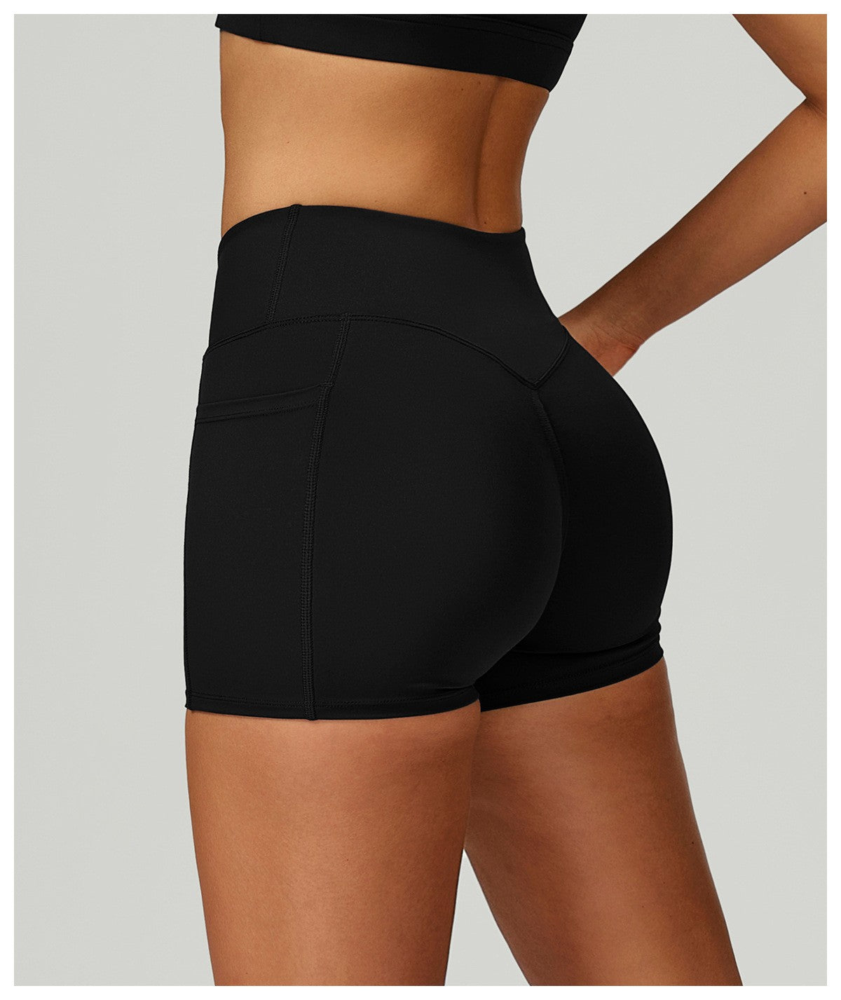 Cycling Shorts Cross Waist Head Yoga Shorts High Waist Workout Fitness Lift Butt Fitness Tights Gym Running Body Shaper Pants