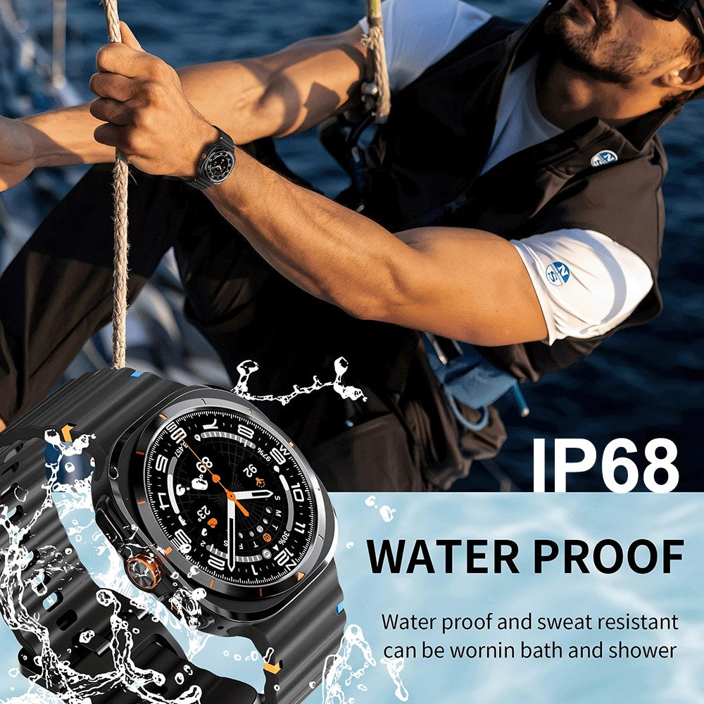 2025 New Watch8 Ultra Smart Watch Classic NFC Health Monitoring  Bluetooth Call 3ATM Waterproof HD Smartwatch For IOS Android