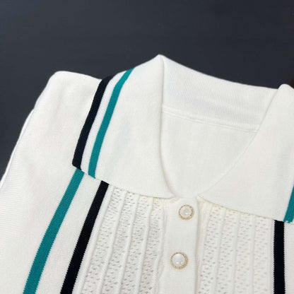 YuooMuoo Chic Fashion Sexy Package Hips Knitted Mini Dress 2025 Summer Vintage T