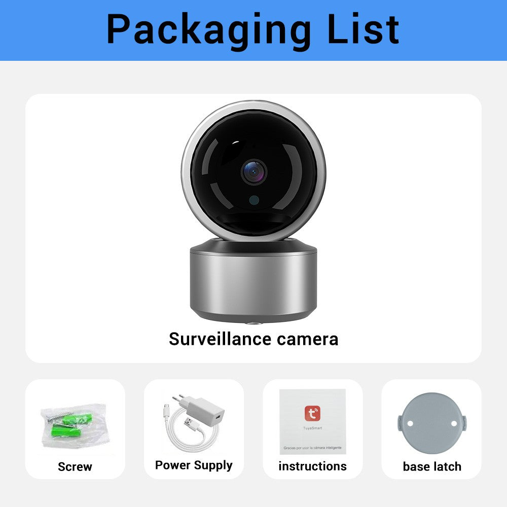 New Tuya IP Camera 5MP Wifi Video Surveillance Cameras HD Night VIsion Two Way Audio Auto Tracking Cloud Smart Home Camera