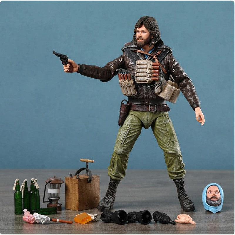 NECA 7 polegadas O Enigma de Outro Mundo Ultimate Macready (Último Confronto) Figura de Ação de PVC Modelo de Brinquedo Decoração Presentes