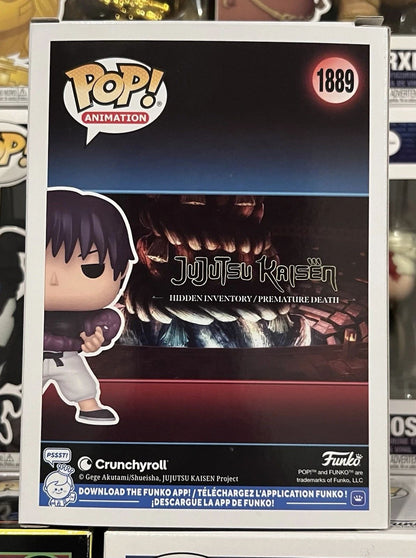 Funko Jujutsu Kaisen Anime Figure Pop Fushiguro Toji #1889 (Chase) Boneco de Vinil Colecionável Edição Limitada Modelo de Brinquedo de Presente