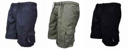 2024 Summer New Men's Shorts Casual Work Cool Pants with 5-point Large Pocket Clothing Elastic Waist Sports Male Outfit Shorts