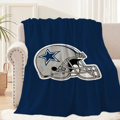 Dallas Cowboys Rugby Blanket Blanket for Couch Sofa Travel Home Hiking Picni Bed Beding Flannel Blanket birthday gift